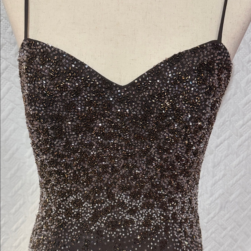 JS Boutique Brown Sequin Dress - Picture 3 of 6